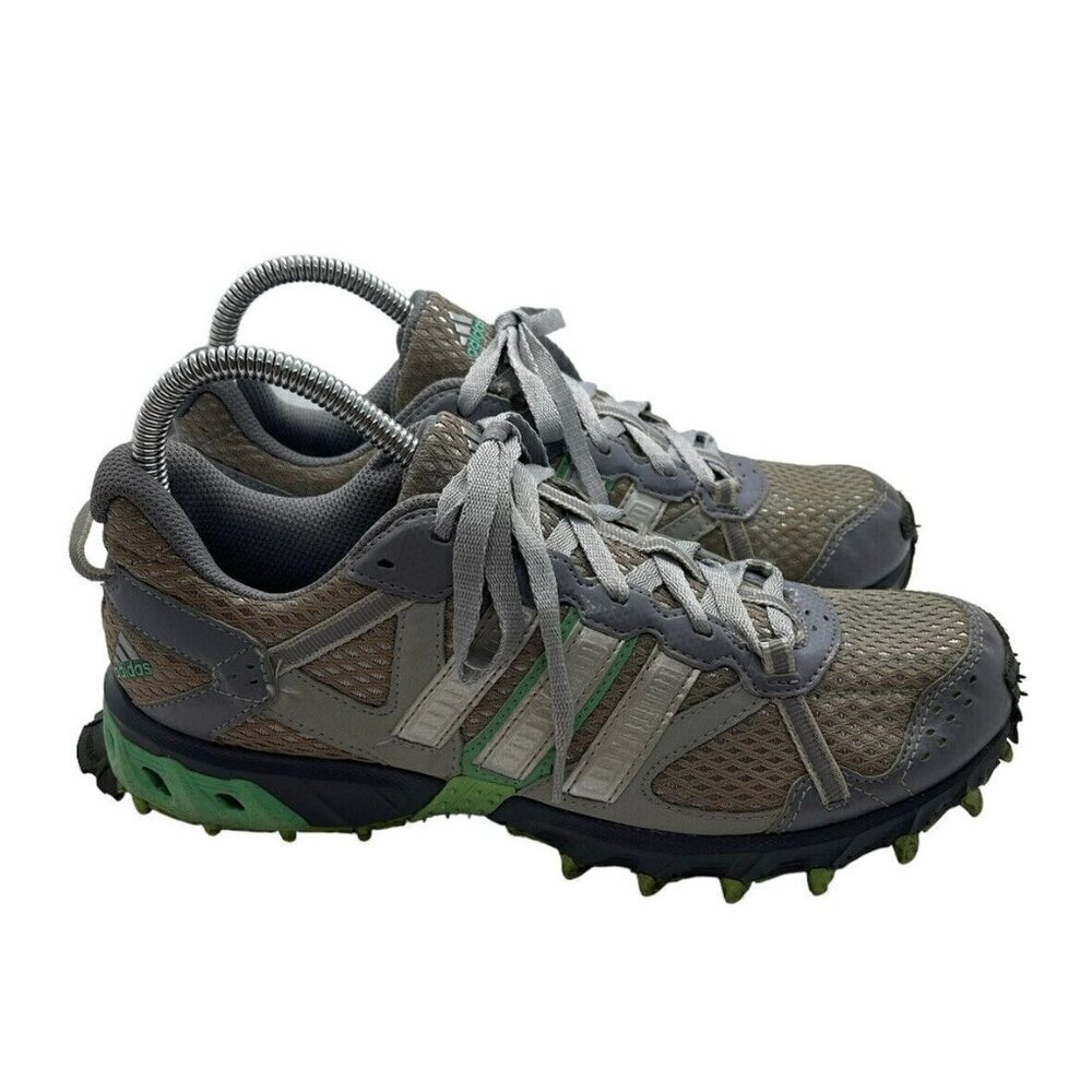 Adidas Trasher 2 Womens Shoes 9 Sneakers Running Walking Hiking Golf Gray Green